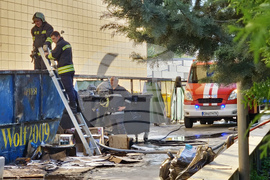 Пожар - контейнер за хартия