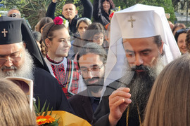 Варна - патриарх Даниил - посрещане