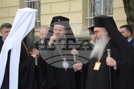 Варна - патриарх Даниил - посрещане