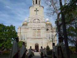 Варна - патриарх Даниил - посрещане