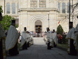 Варна - патриарх Даниил - посрещане