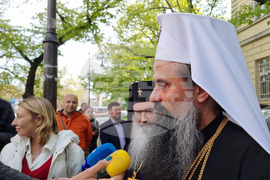 Варна - патриарх Даниил - посрещане