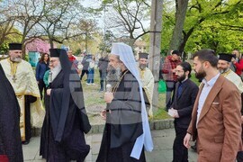 Варна - патриарх Даниил - посрещане