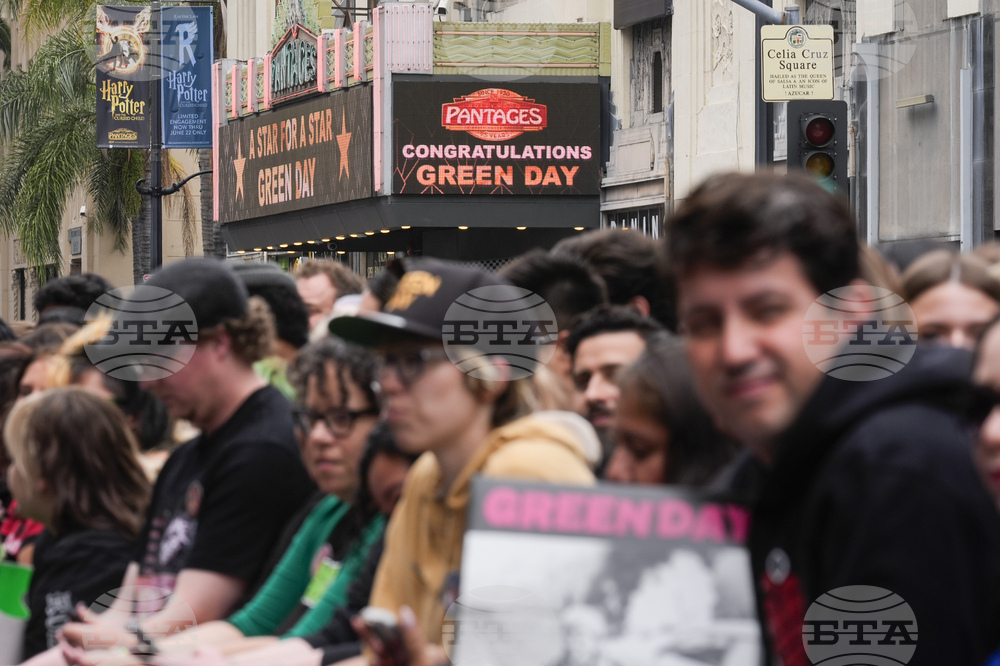 Green Day Hollywood Walk of Fame