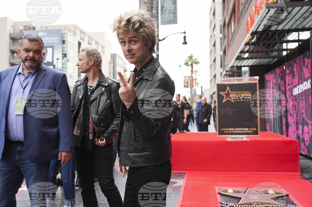 Green Day Hollywood Walk of Fame