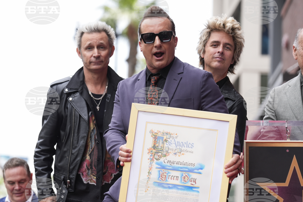 Green Day Hollywood Walk of Fame