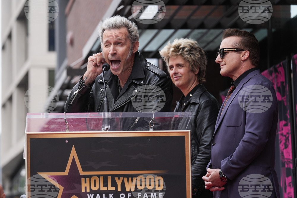 Green Day Hollywood Walk of Fame