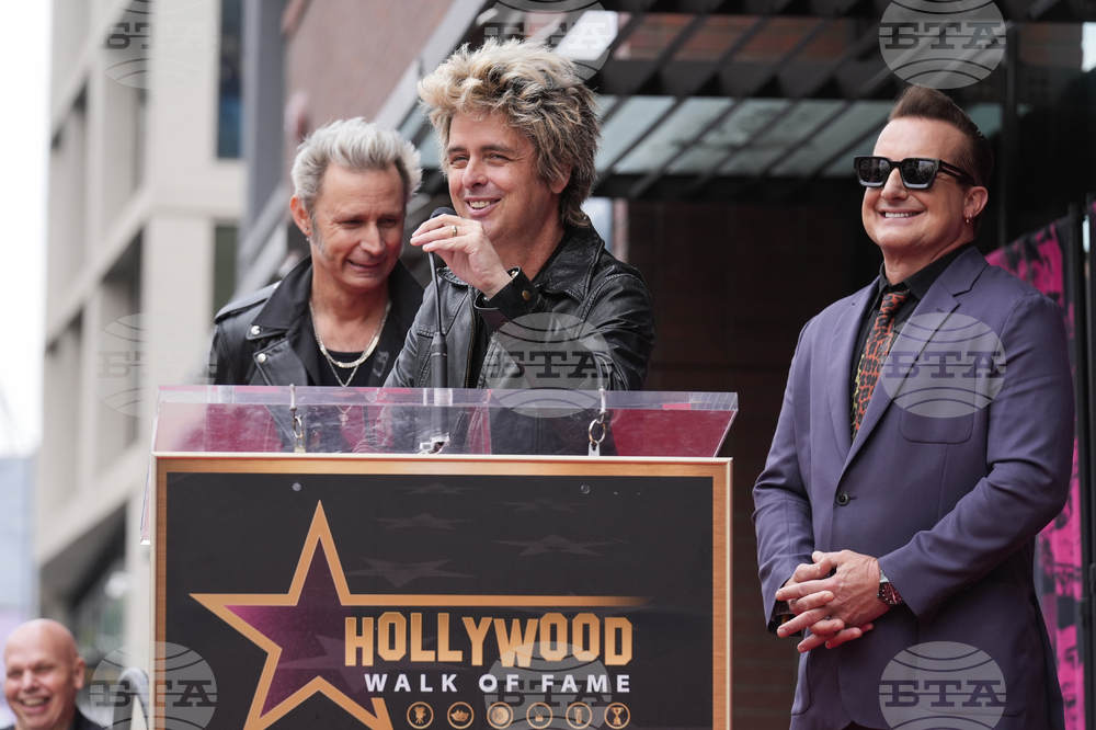 Green Day Hollywood Walk of Fame
