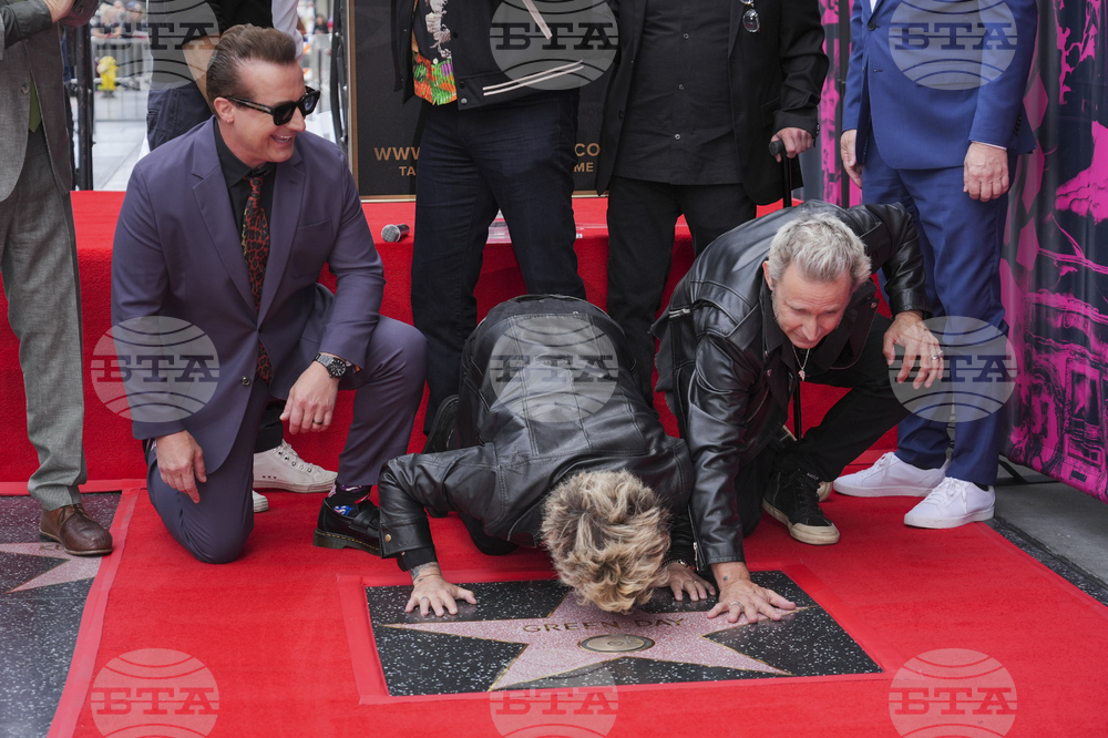 Green Day Hollywood Walk of Fame