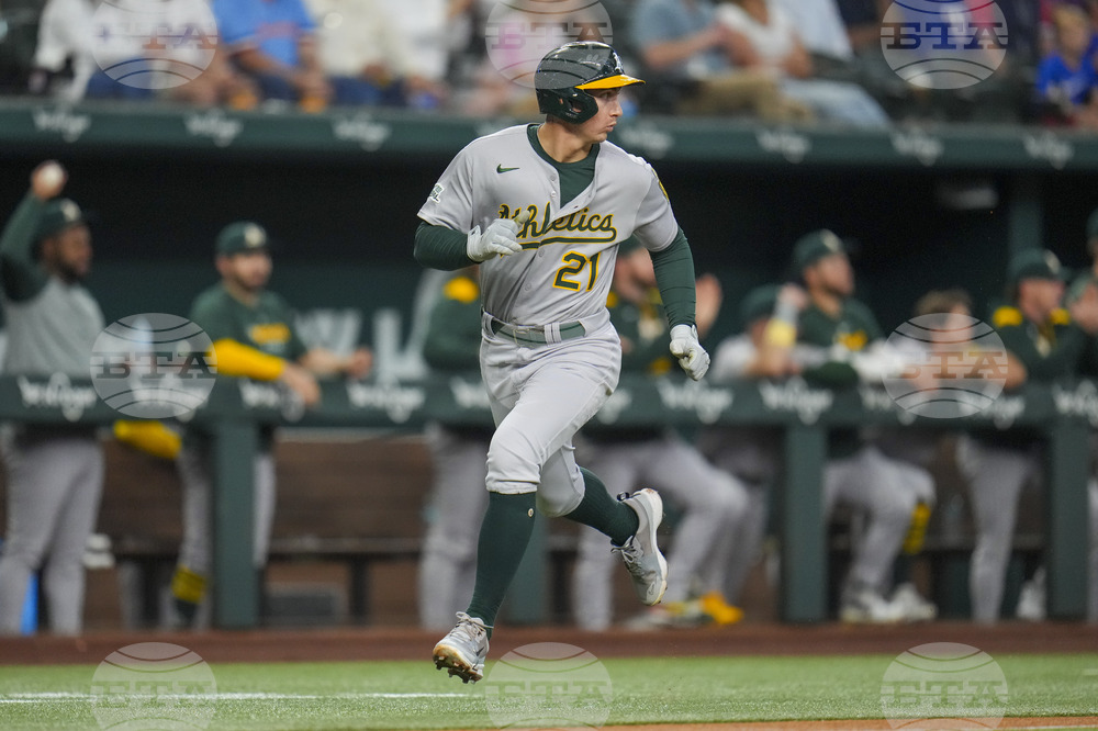 Athletics Rangers Baseball