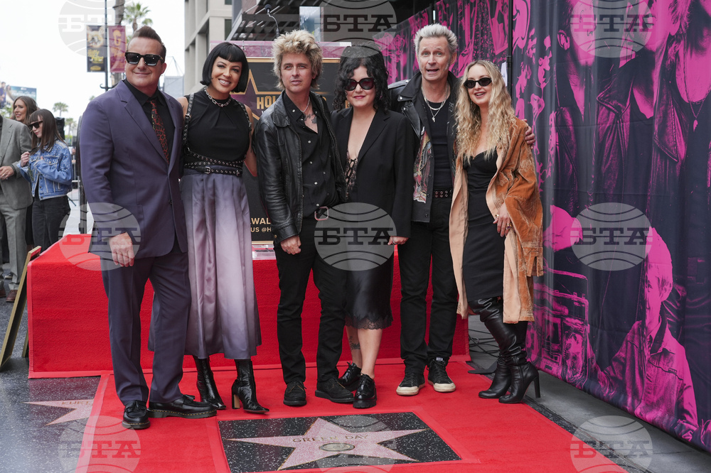 Green Day Hollywood Walk of Fame