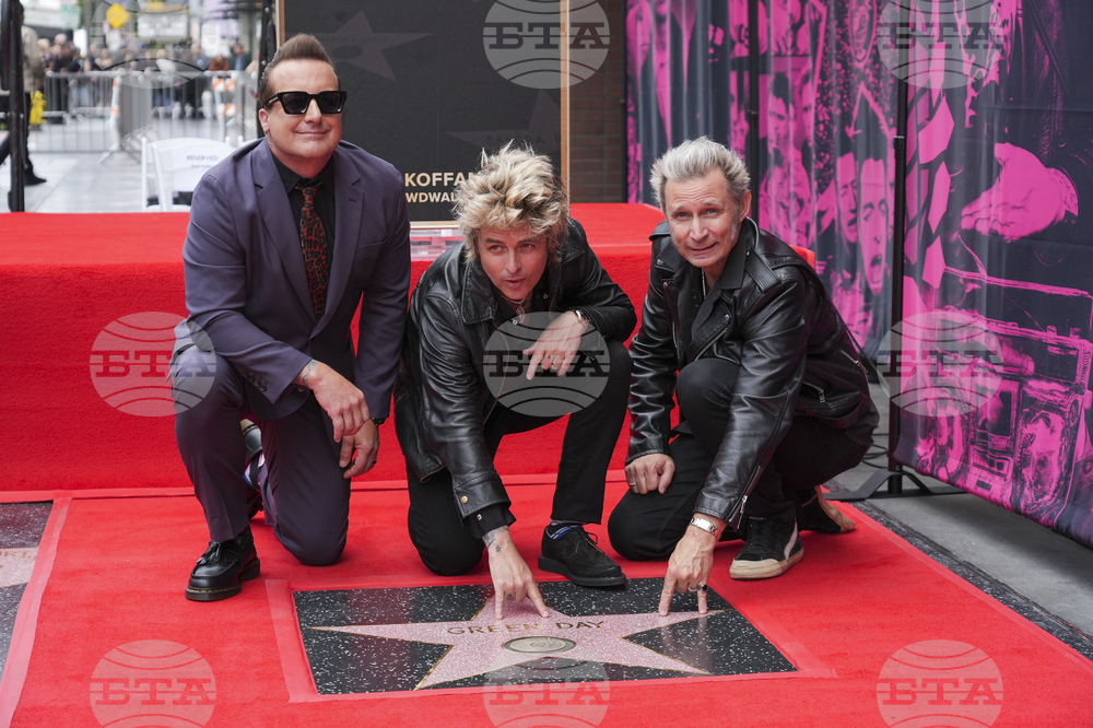 Green Day Hollywood Walk of Fame