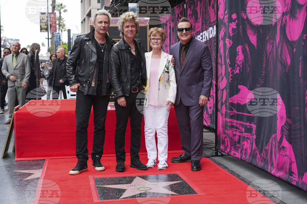 Green Day Hollywood Walk of Fame