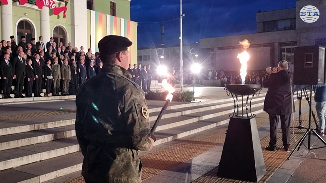 Национален митинг - заря в Панагюрище бе кулминацията на честванията на 149-ата година от Априлската епопея