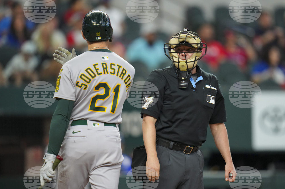 Athletics Rangers Baseball