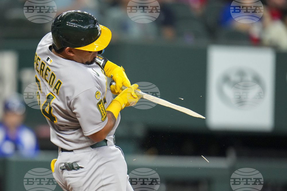 Athletics Rangers Baseball