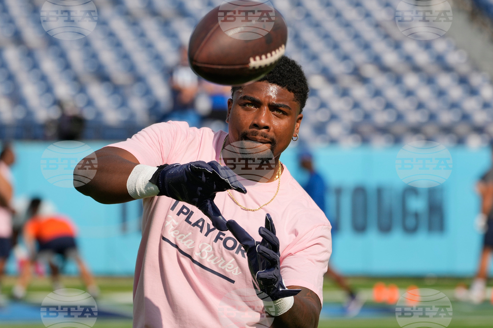 Titans Burks Football