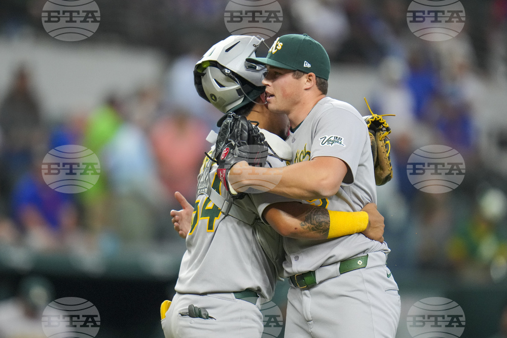 Athletics Rangers Baseball