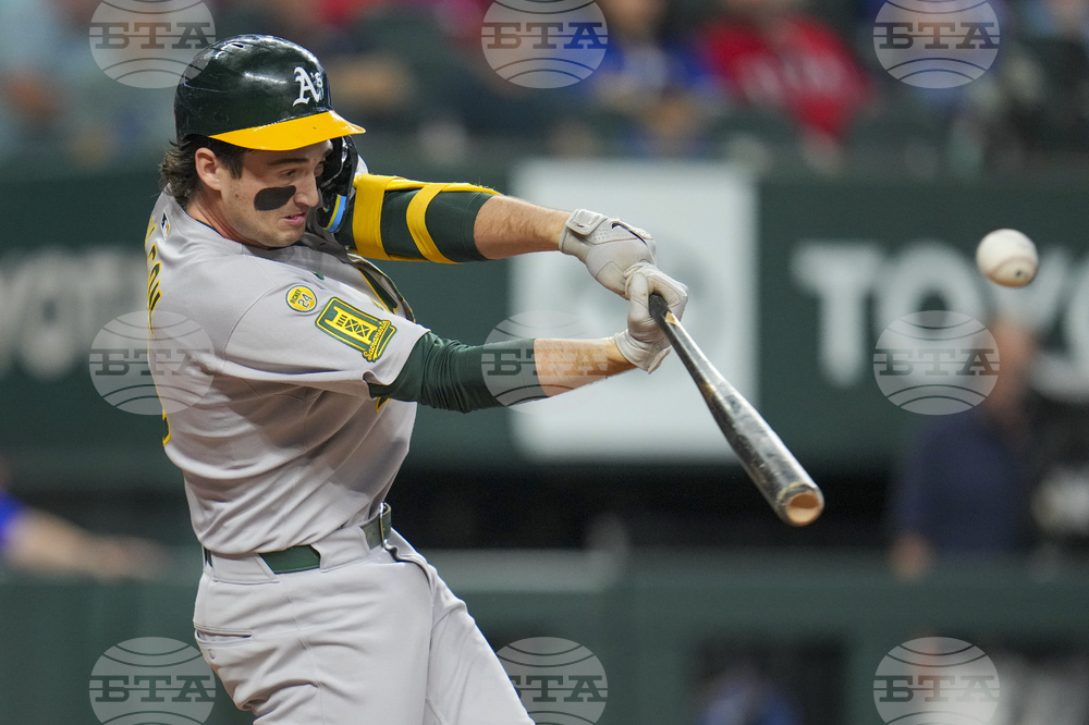 Athletics Rangers Baseball