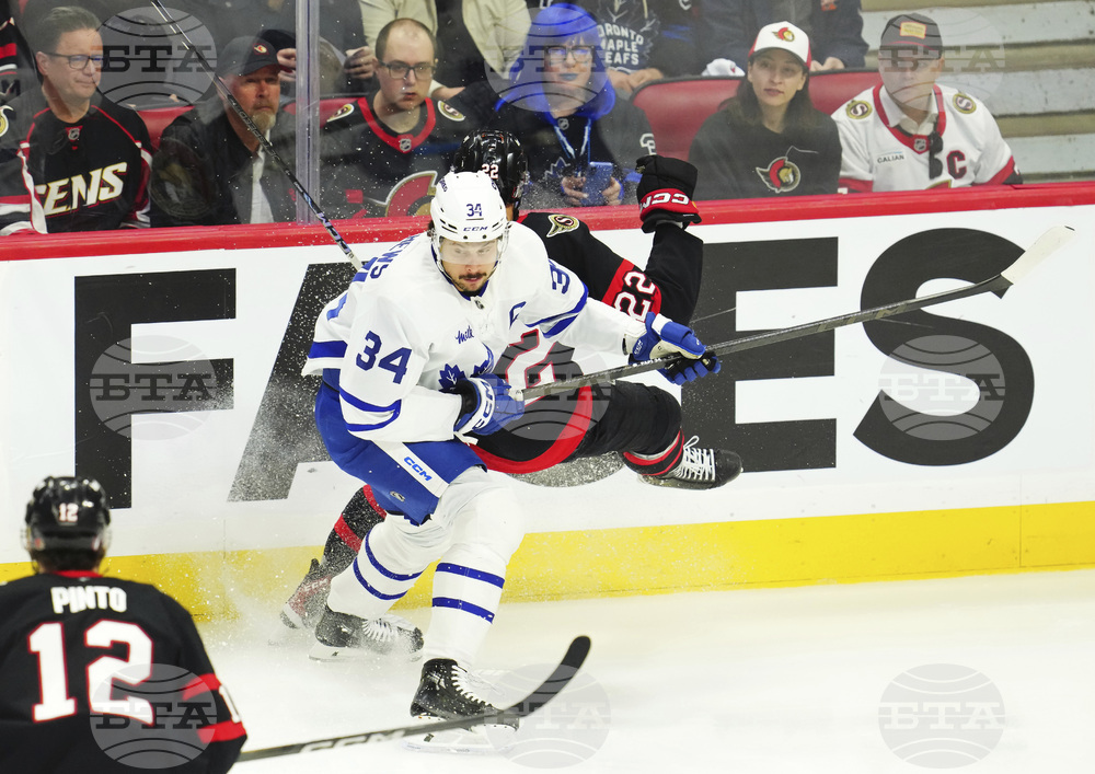 Maple Leafs Senators Hockey