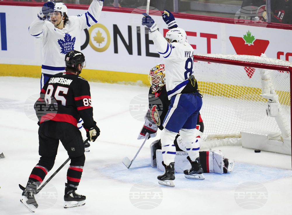 Maple Leafs Senators Hockey