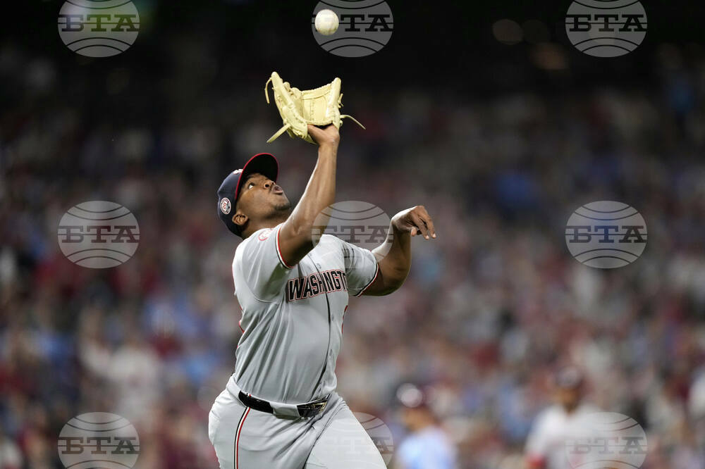Nationals Phillies Baseball