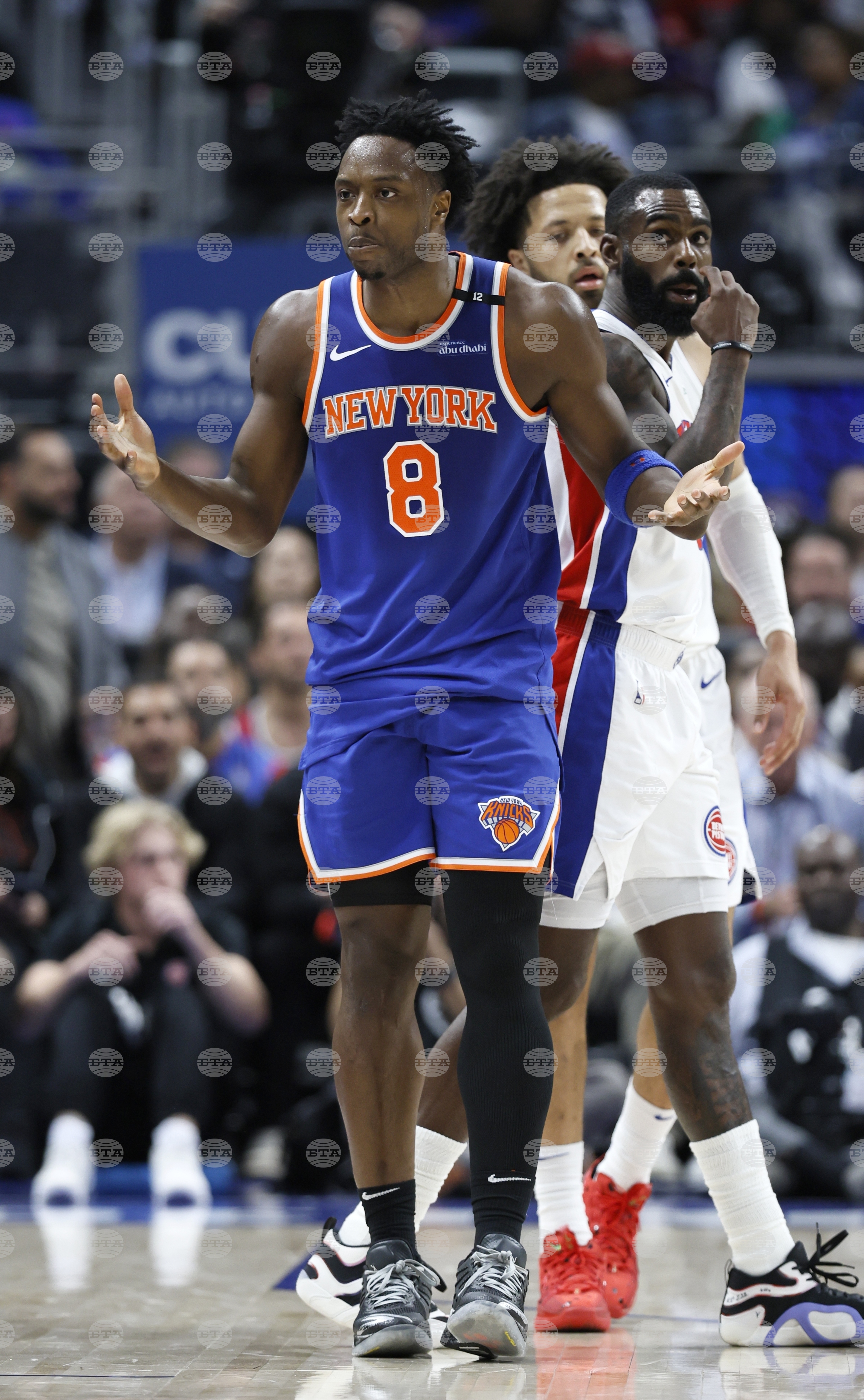 Knicks Pistons Basketball
