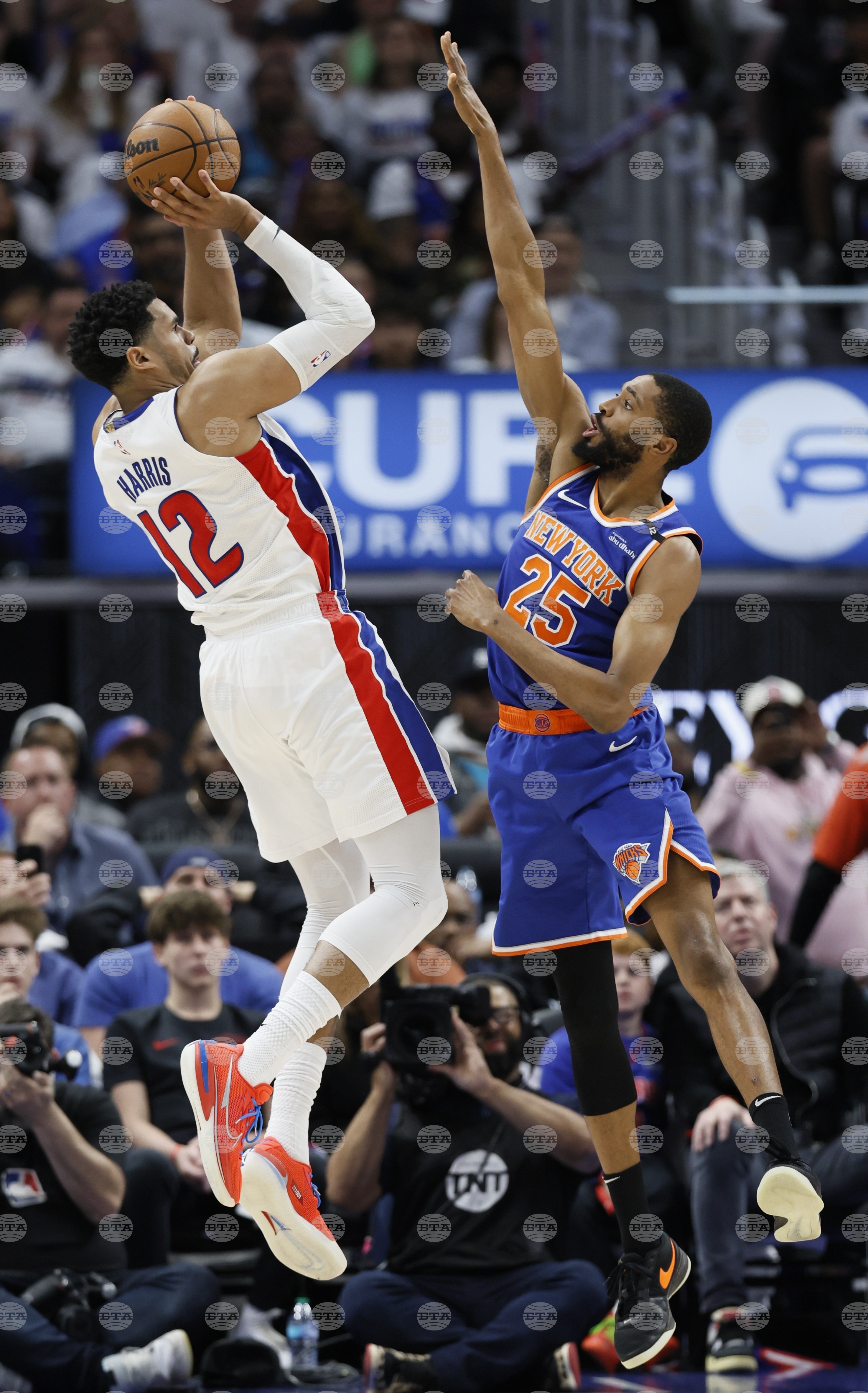 Knicks Pistons Basketball