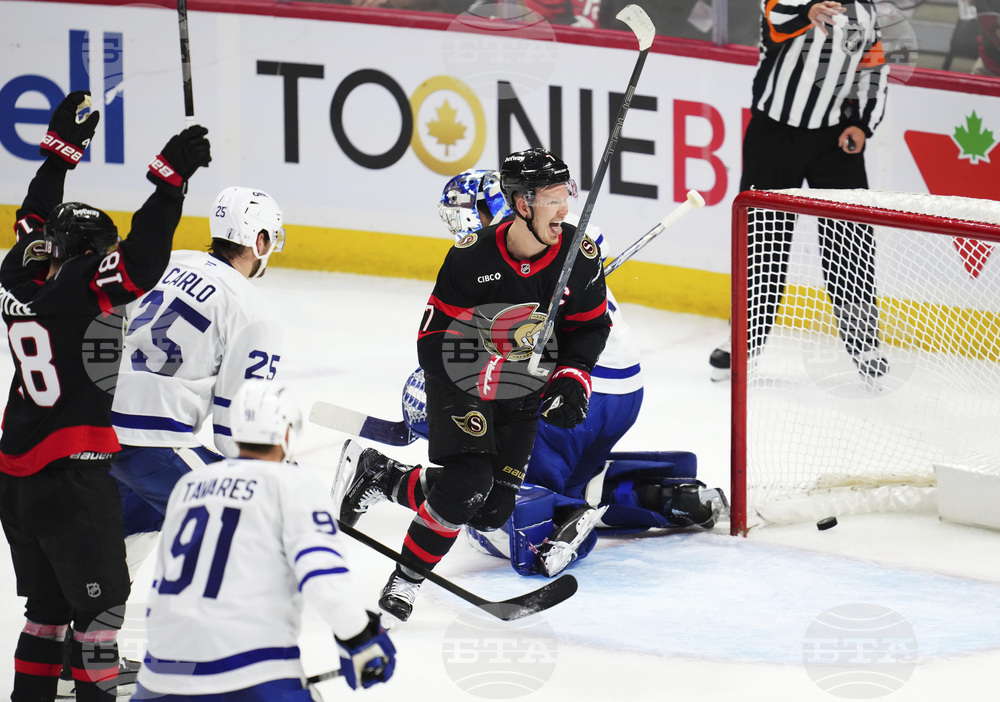 Maple Leafs Senators Hockey
