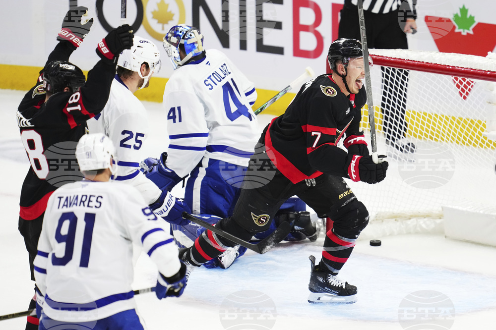 Maple Leafs Senators Hockey