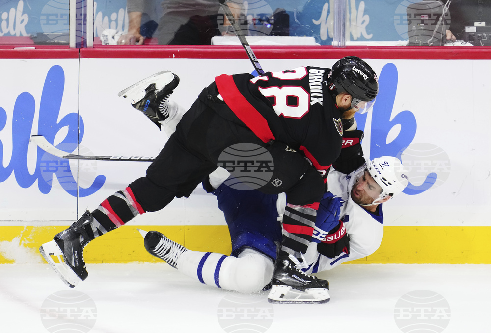 Maple Leafs Senators Hockey