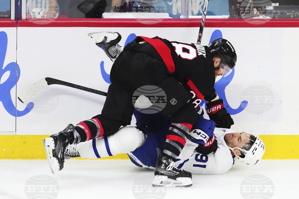 Maple Leafs Senators Hockey