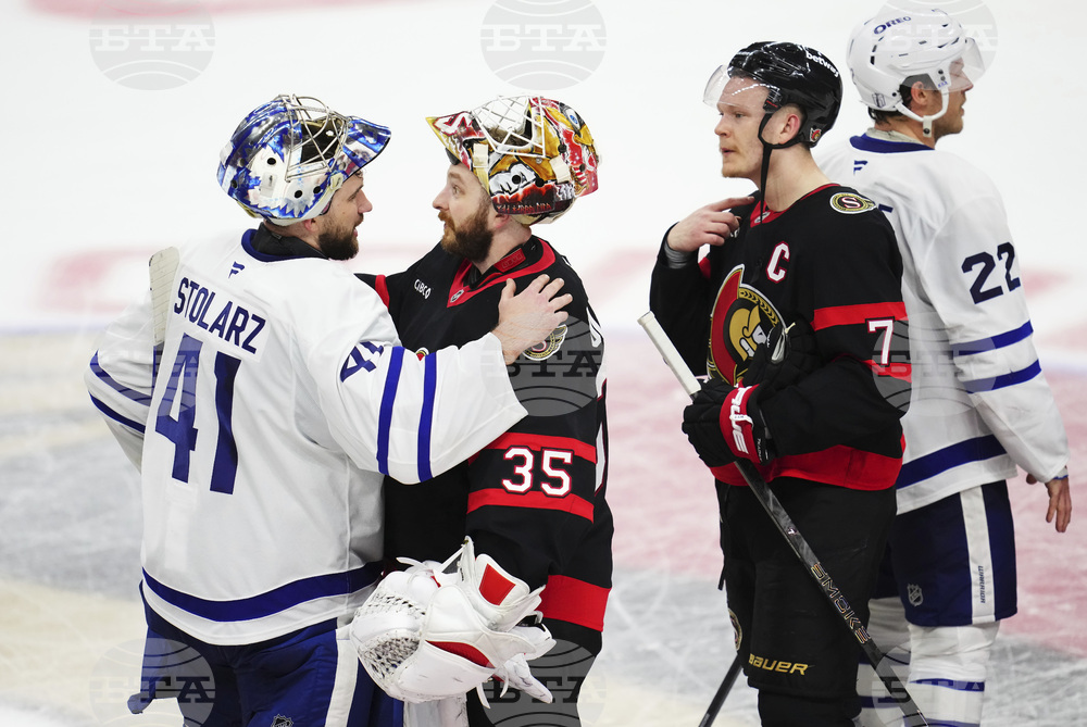 Maple Leafs Senators Hockey