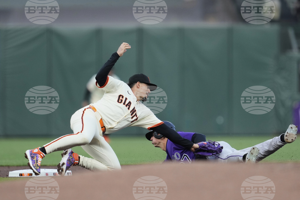 Rockies Giants Baseball