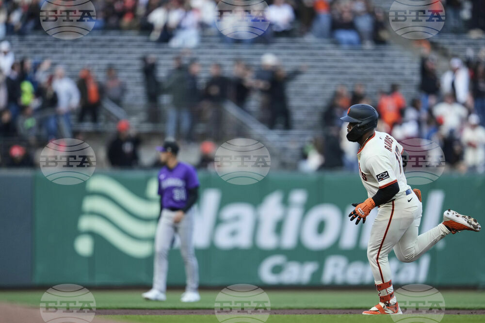 Rockies Giants Baseball