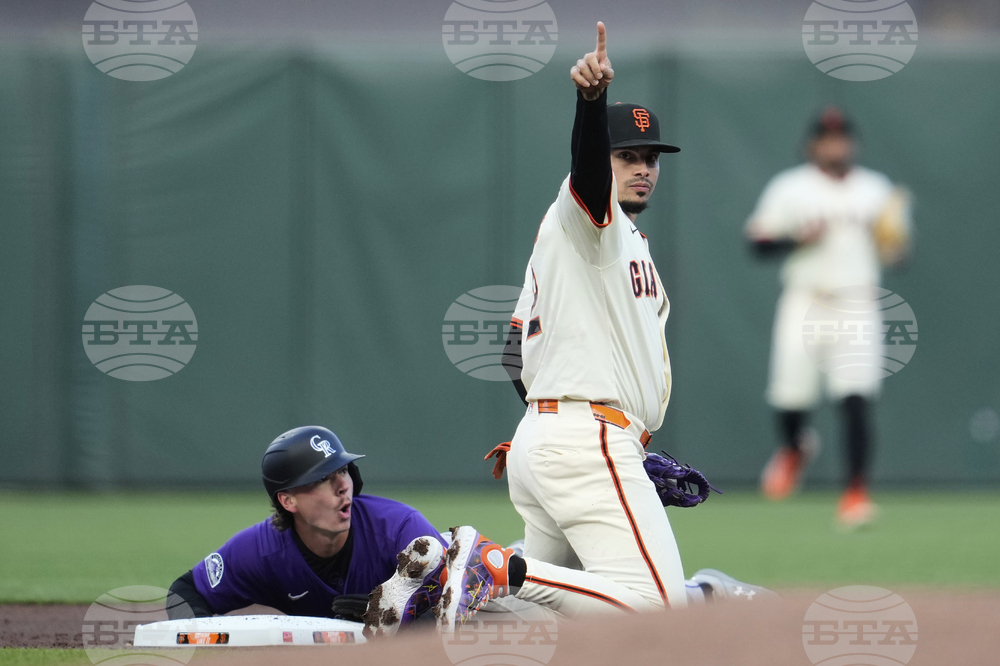Rockies Giants Baseball