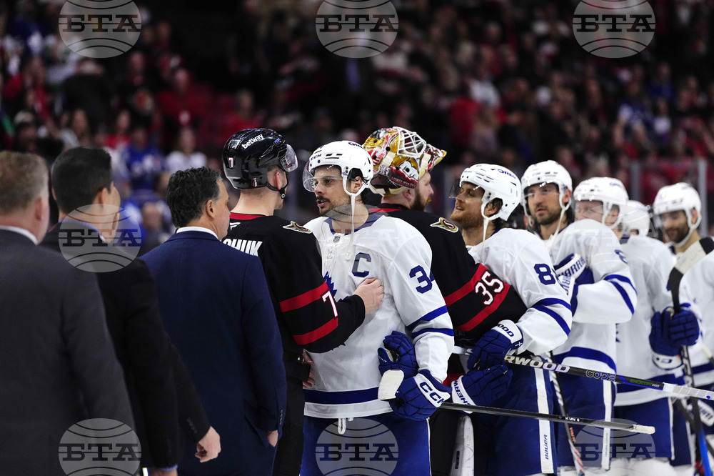 Maple Leafs Senators Hockey