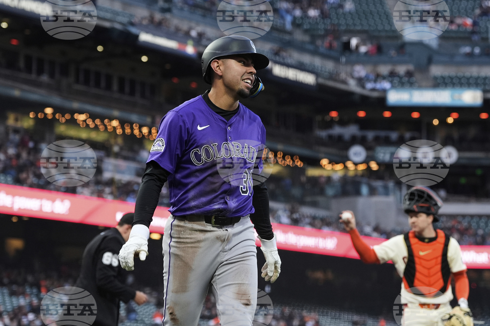 Rockies Giants Baseball