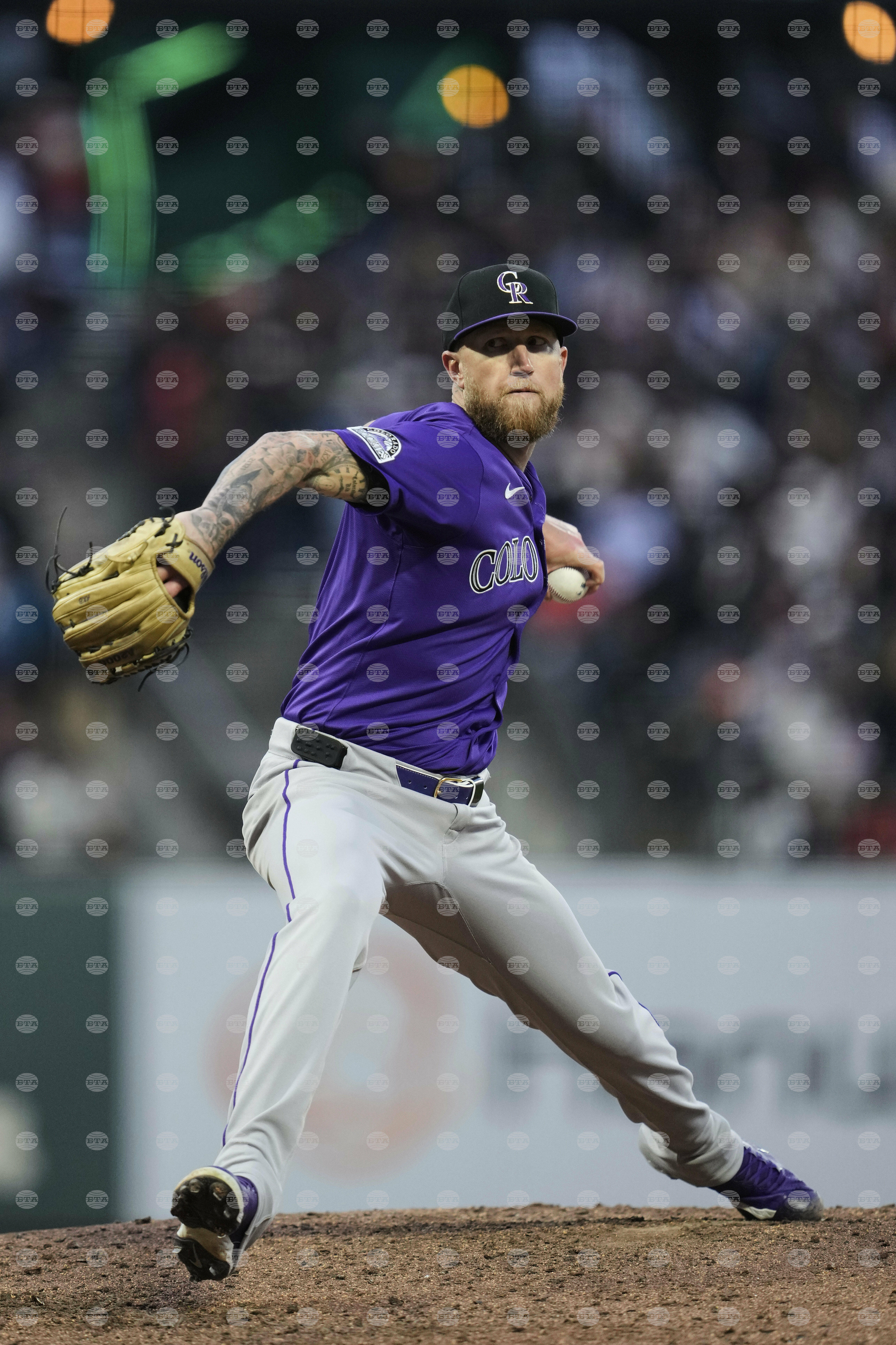 Rockies Giants Baseball