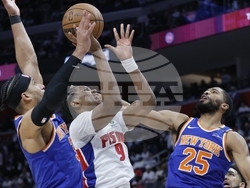 Knicks Pistons Basketball