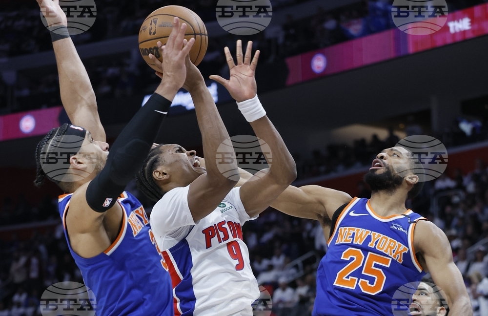 Knicks Pistons Basketball
