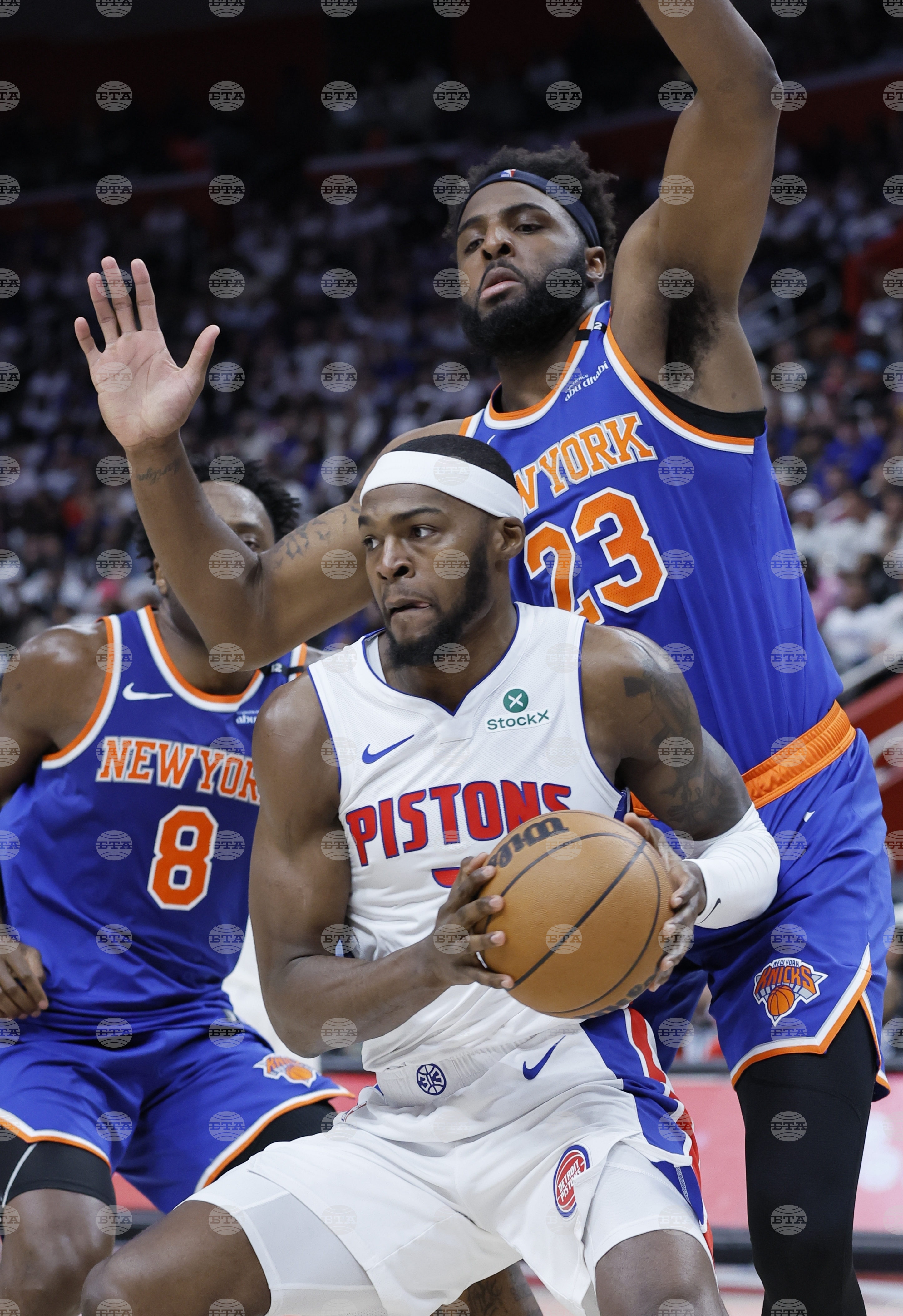 Knicks Pistons Basketball