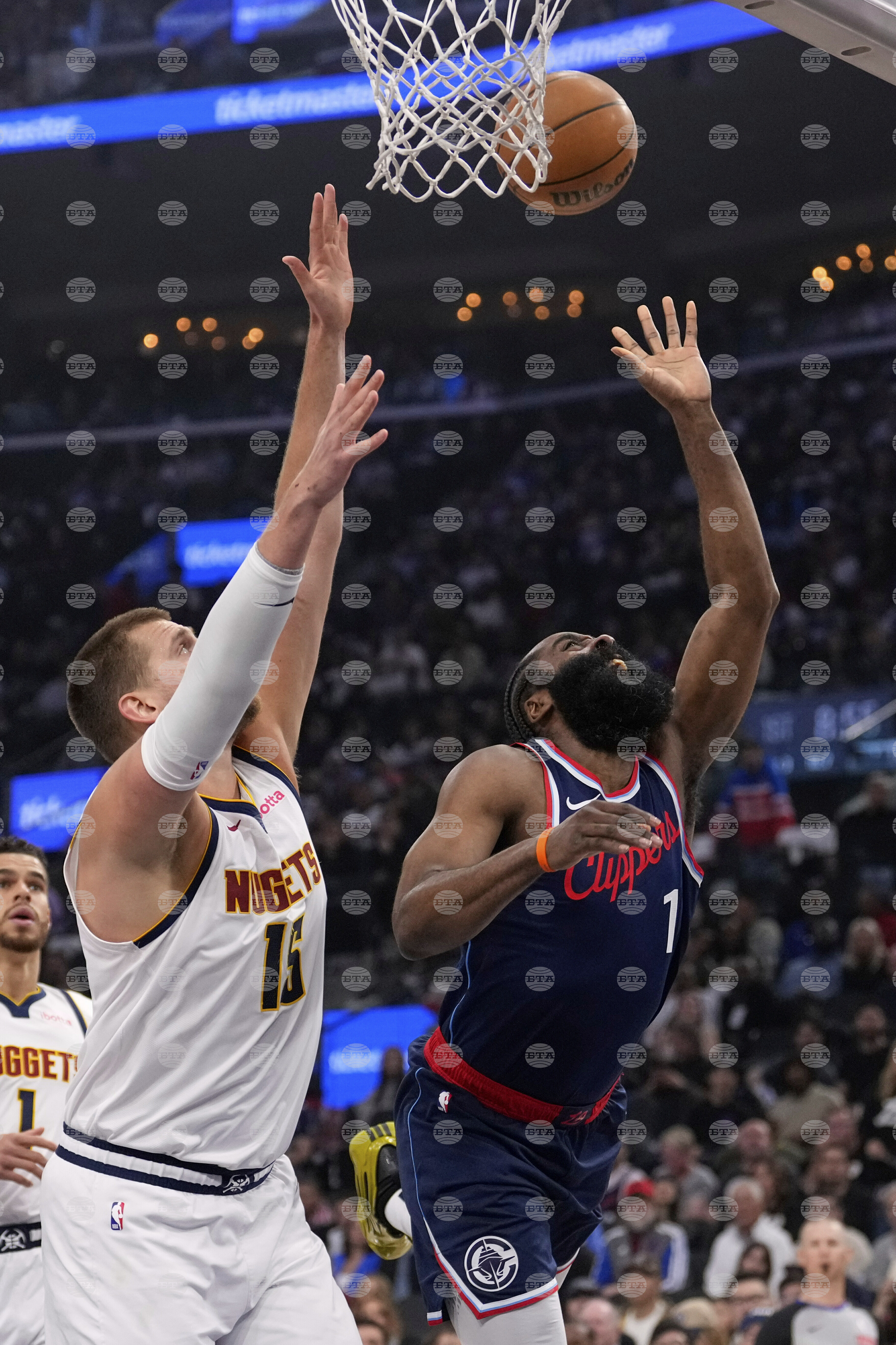 Nuggets Clippers Basketball
