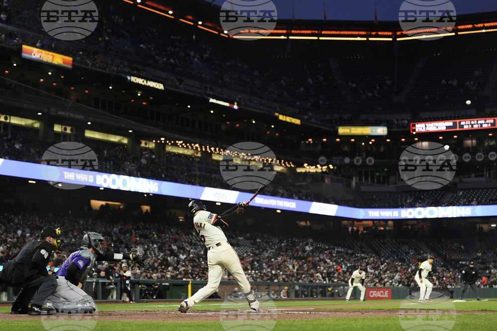 Rockies Giants Baseball