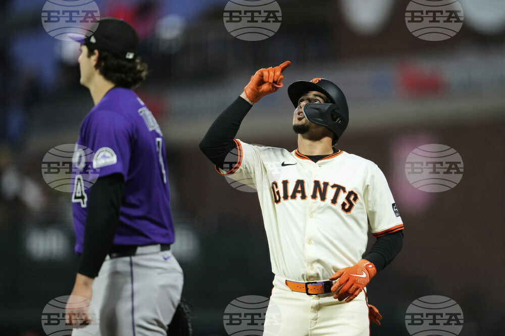 Rockies Giants Baseball