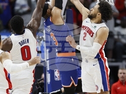 Knicks Pistons Basketball