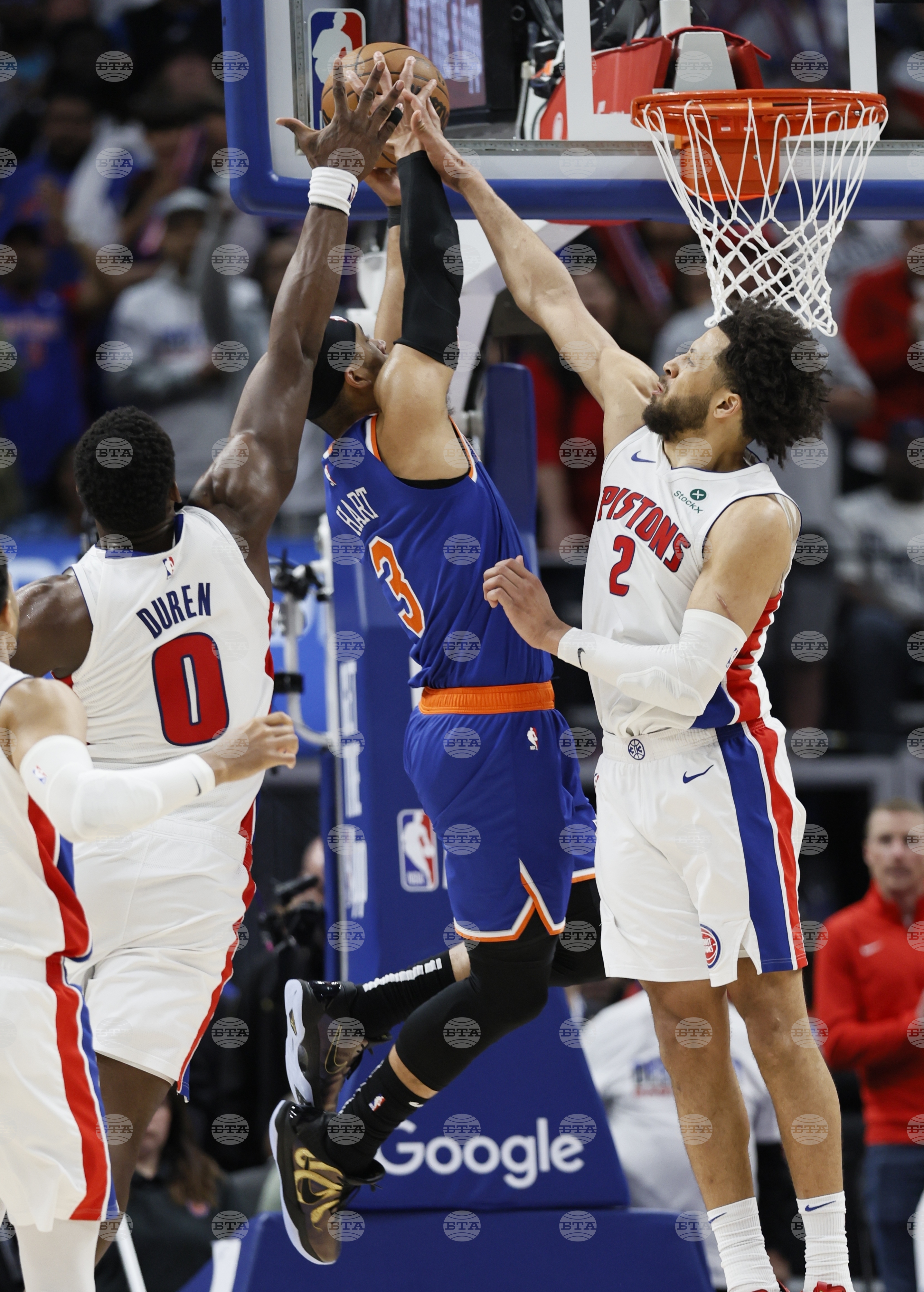 Knicks Pistons Basketball