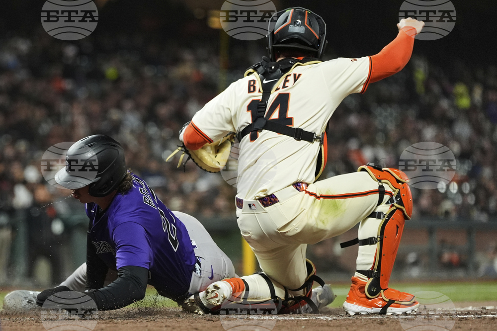 Rockies Giants Baseball