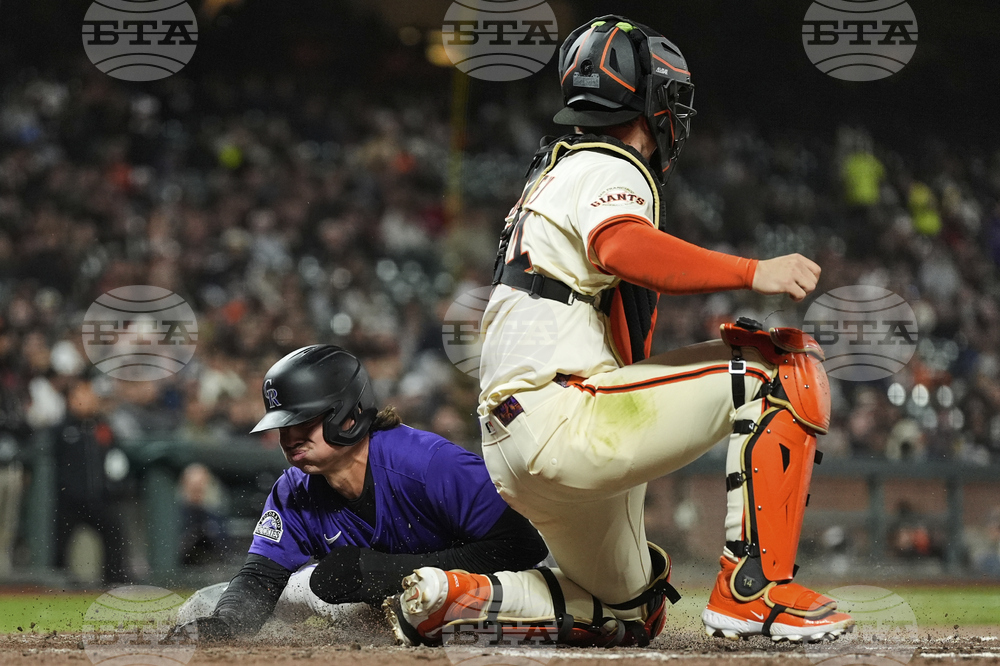 APTOPIX Rockies Giants Baseball