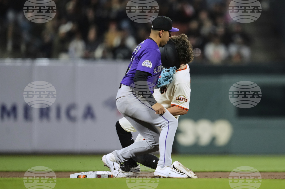Rockies Giants Baseball